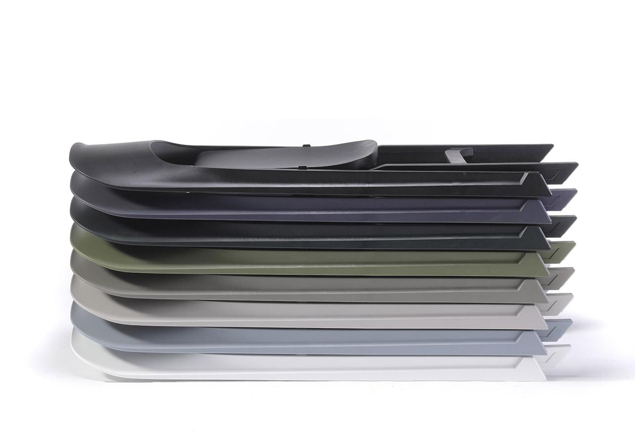 Gaber Flap Anthracite Grey Folding Outdoor Chair (2-Pack)