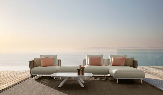 Coral Outdoor Pouf by Talenti