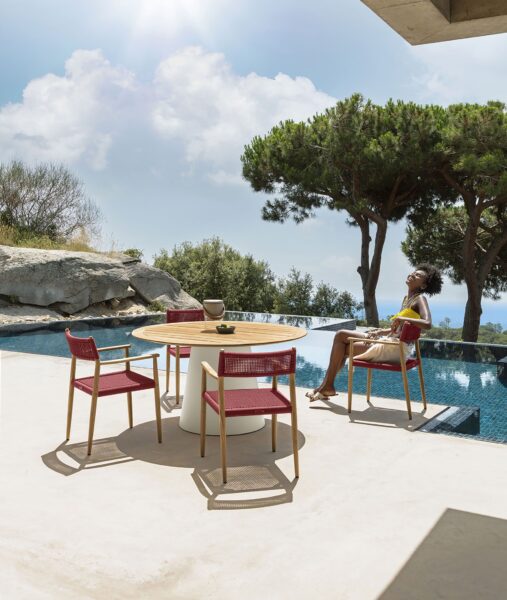 Dolcevita Poltrona Pranzo Talenti Genco Outdoor