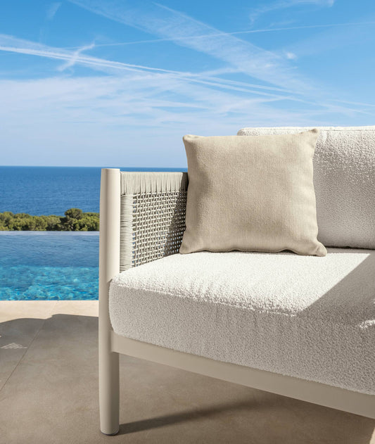 poltrona dolcevita alu bianco talenti genco