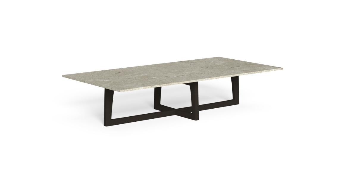 Ever Alu 160x80 outdoor coffee table by Talenti
