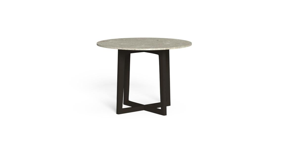 Ever Alu H65 outdoor dining table by Talenti