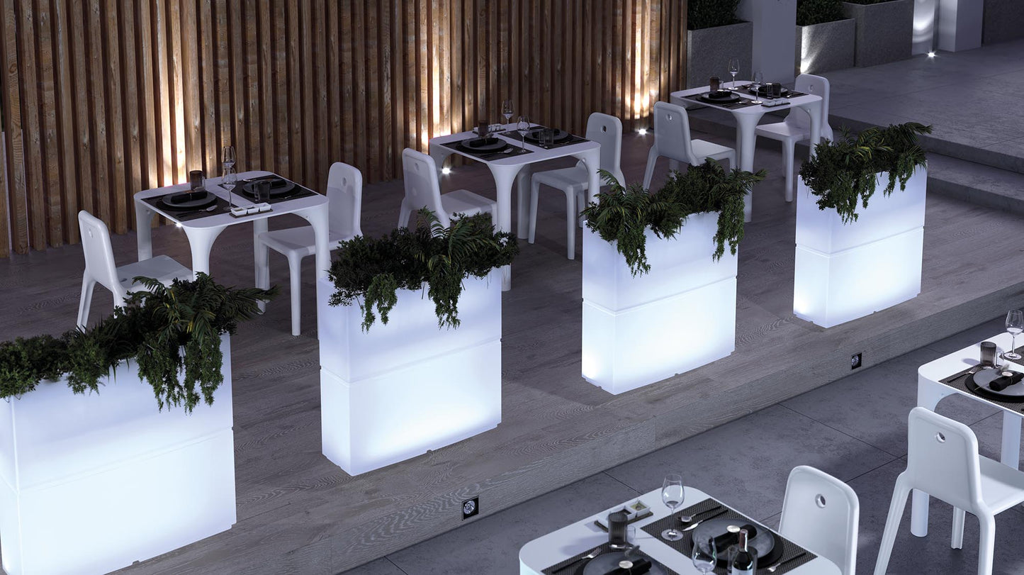 Lyxo Dune Outdoor Light Planter