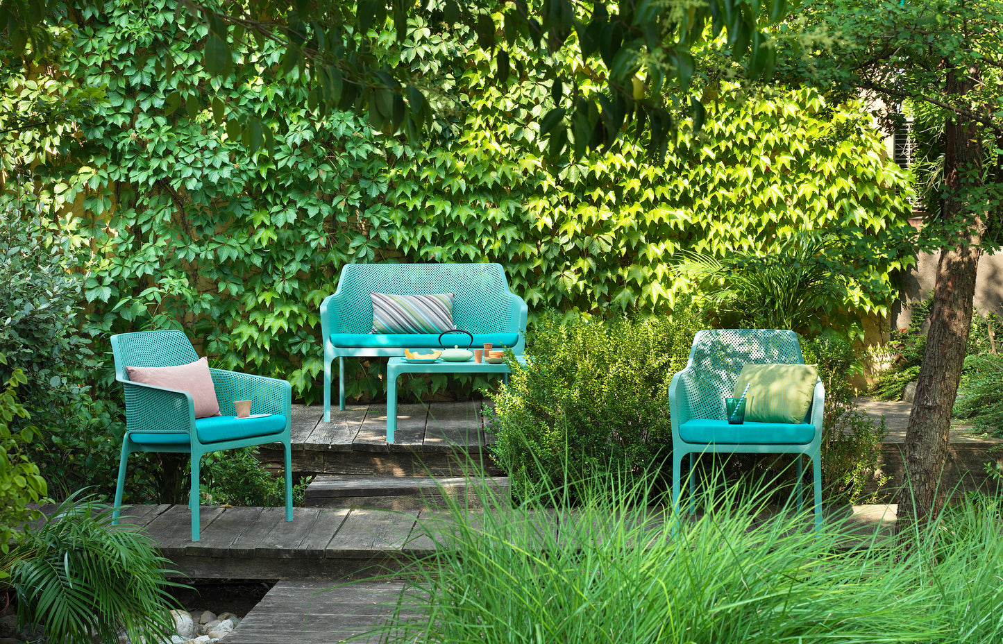 Net Bench outdoor resin bench Nardi