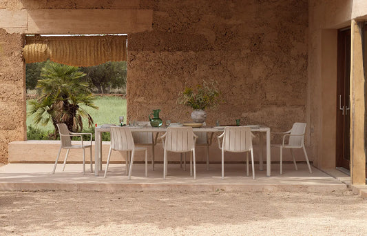 Sedia in resina con braccioli Tiberina Armchair Nardi Genco Outdoor