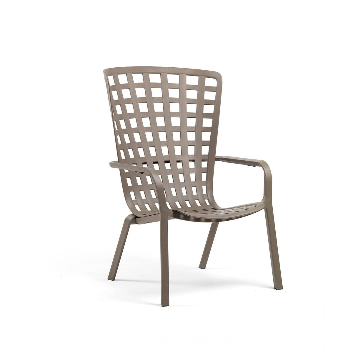 Folio poltrona relax reclinabile Nardi Tortora Genco Outdoor