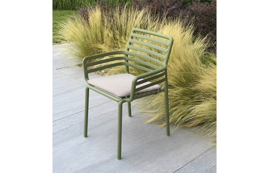 Sedia in resina con braccioli Doga Armchair Nardi Genco Outdoor