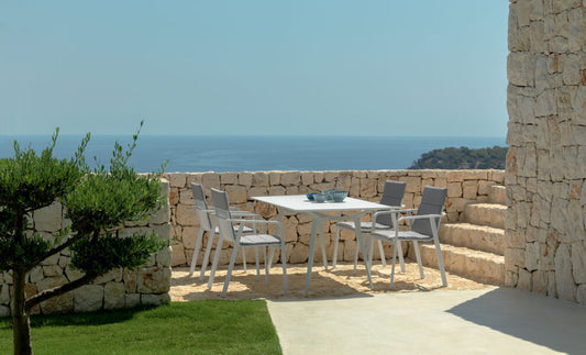 Tavolo Milo Talenti alluminio allungabile 160/215x95 Genco Outdoor