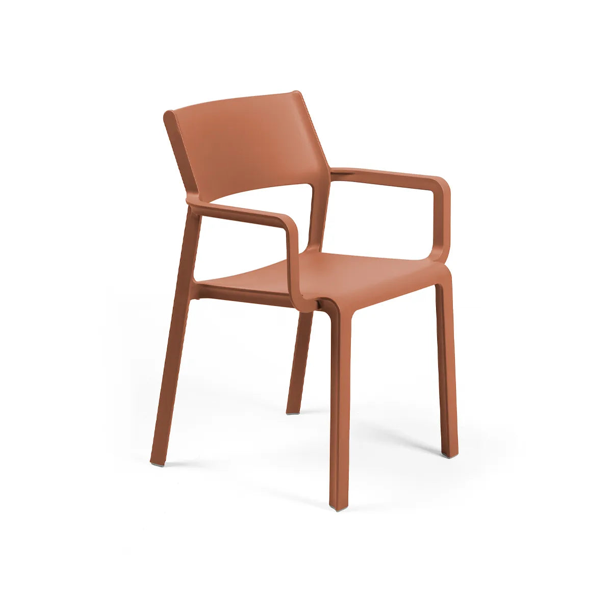 Trill Armchair sedia con braccioli in resina da esterno Nardi
