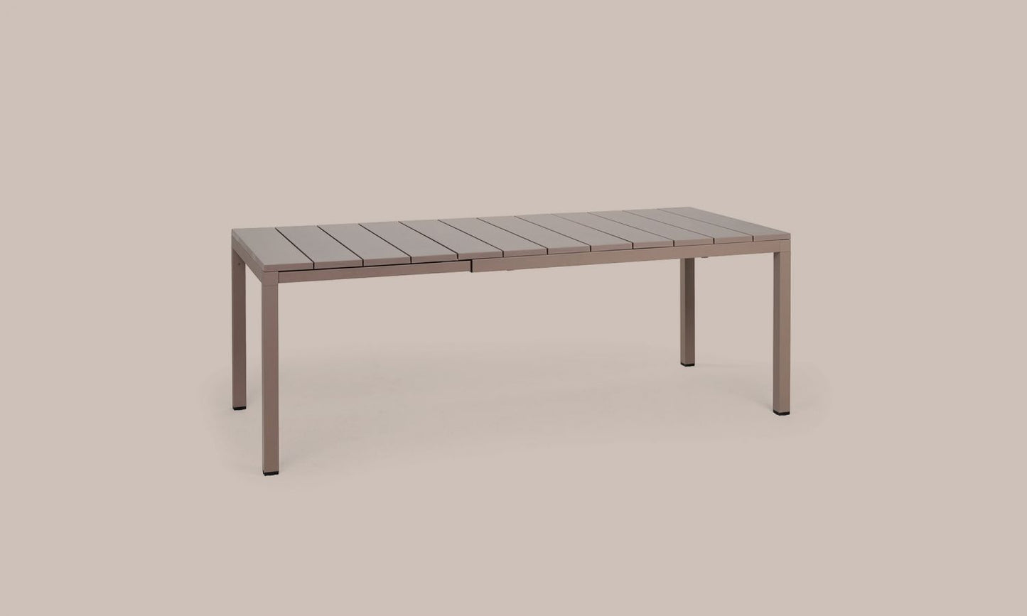 Tavolo estensibile Rio 140, piano in resina Nardi Genco Outdoor
