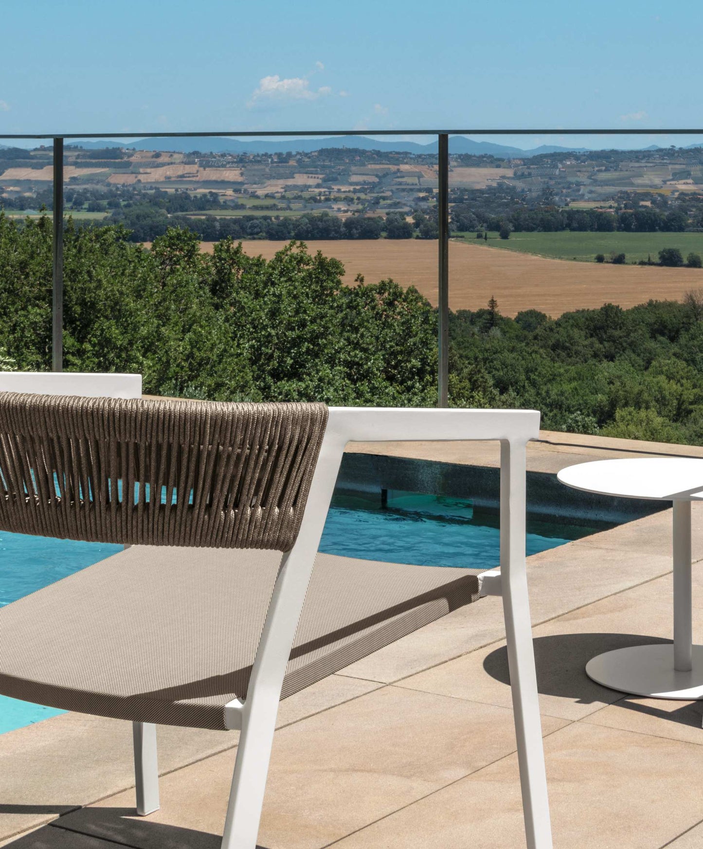 Key aluminum dining chair - Talenti