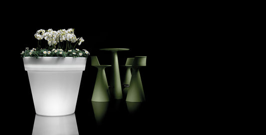 Aria vaso luminoso da esterno Lyxo