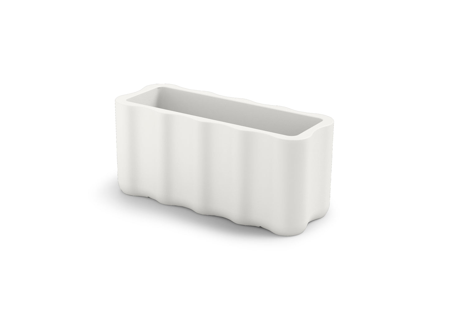 Lyxo Nebula low outdoor planter 