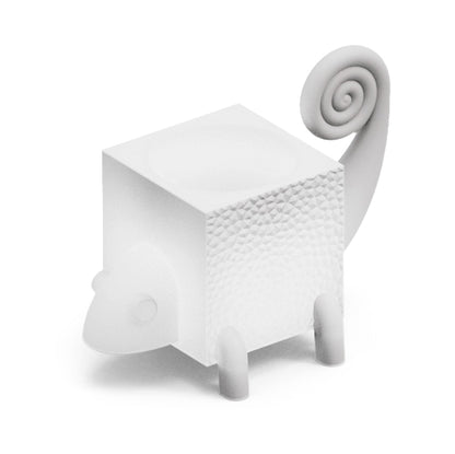 Contenitore multifunzione vaso lampada portaoggetti da esterno Fera Cama Lyxo trasparente luminoso Genco Outdoor