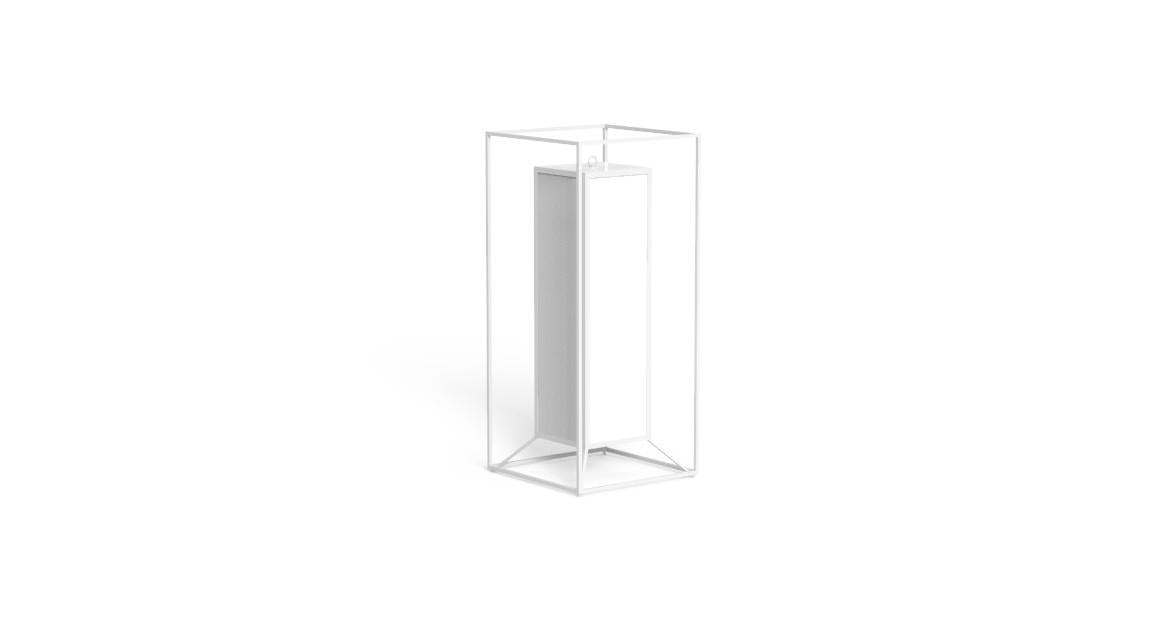 Cleo Soft Alu H90 lampada da esterno talenti bianco