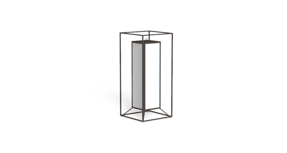 Cleo Soft Alu H90 lampada da esterno talenti grigio scuro