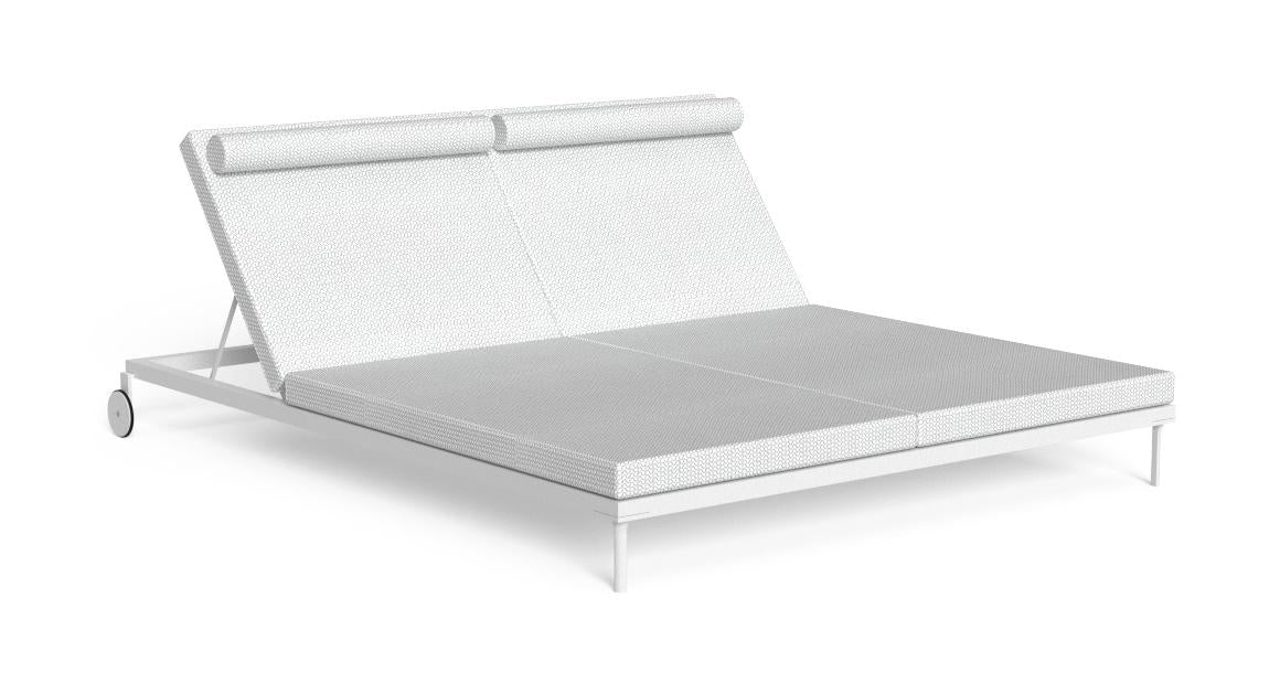 Cleo Soft Alu Lettino Matrimoniale Talenti bianco grigio white