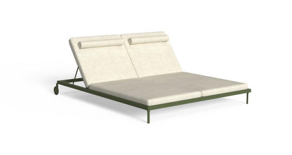Cleo Soft Alu Lettino Matrimoniale Talenti reed green verde bianco