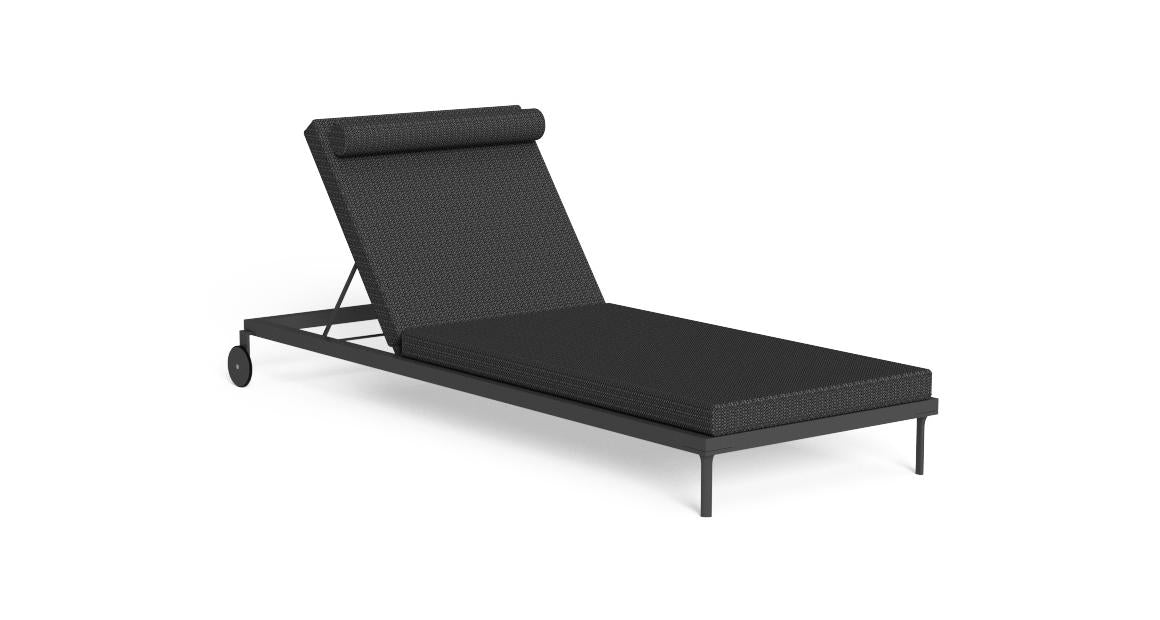 Cleo Soft Alu Lettino Talenti grafite grigio scuro antracite