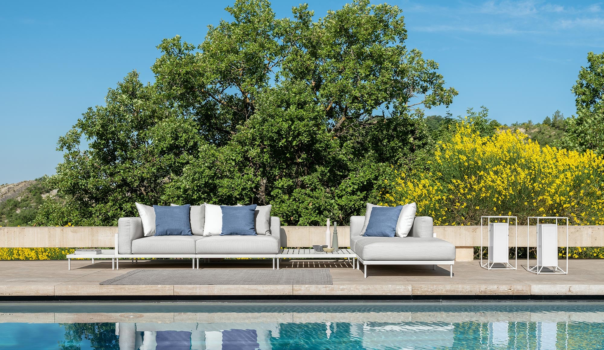 Cleo Soft Alu da esterno Talenti Bianco Genco Outdoor