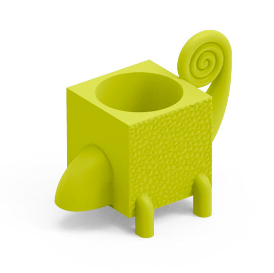 Contenitore multifunzione vaso portaoggetti da esterno Fera Cama Lyxo verde tormalina Genco Outdoor