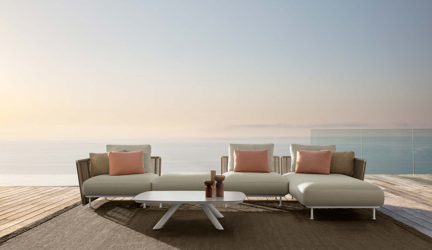 Coral modular outdoor sofa by Talenti 