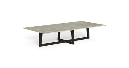 Ever Alu 160x80 outdoor coffee table by Talenti 