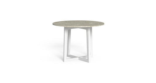 Ever Alu H65 outdoor dining table by Talenti 