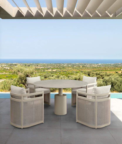 Edwin outdoor dining table by Talenti 