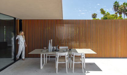 Mesa de comedor de exterior Ever Alu 230x100 Talenti