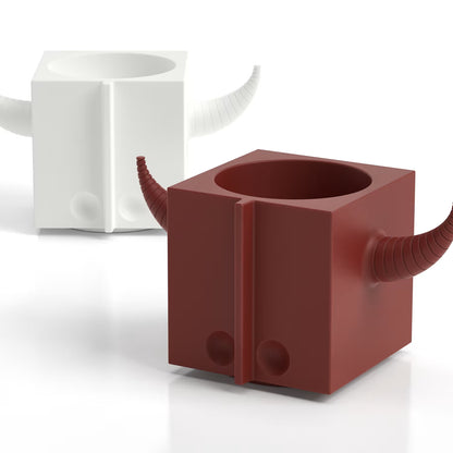 Contenitore multifunzione vaso portaoggetti lampada luminosa modulare design da esterno Fera Orot Lyxo Genco Outdoor