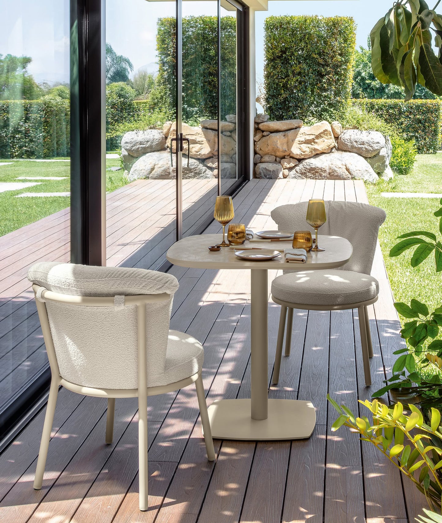 James 80x80 Outdoor Dining Table by Talenti 