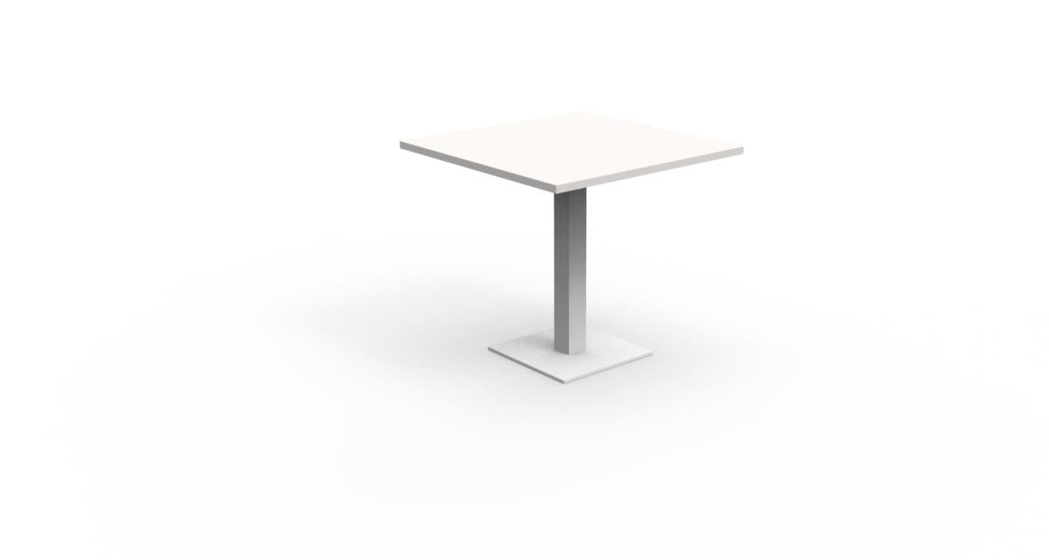 80x80 outdoor aluminum table by Maiorca Talenti