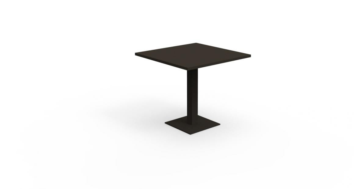 80x80 outdoor aluminum table by Maiorca Talenti