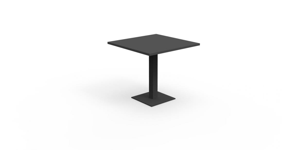 80x80 outdoor aluminum table by Maiorca Talenti
