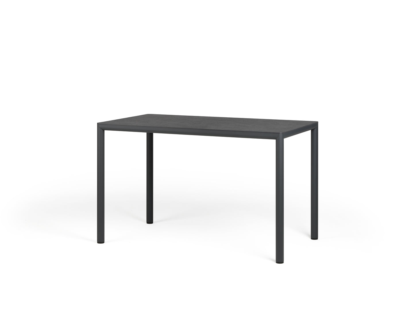 Piave 120 70 Tavolo da esterno grigio antracite nero Nardi Genco outdoor