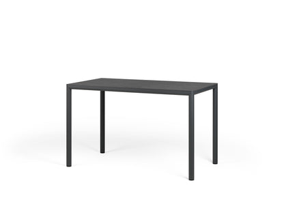Piave 120 70 Tavolo da esterno grigio antracite nero Nardi Genco outdoor