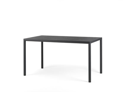 Piave 140x80 tavolo da esterno grigio antarcite nero Nardi Genco outdoor