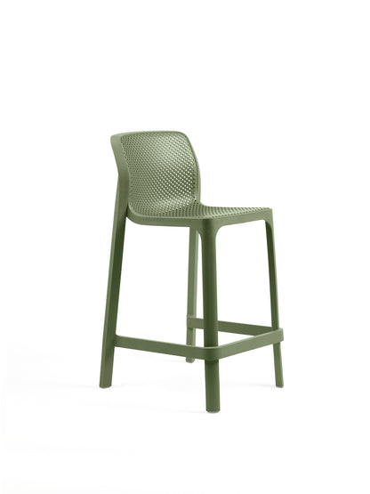 Net Stool Mini sgabello in resina da esterno Nardi