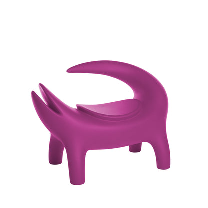 Kroko poltrona lounge outdoor Slide sweet fucsia