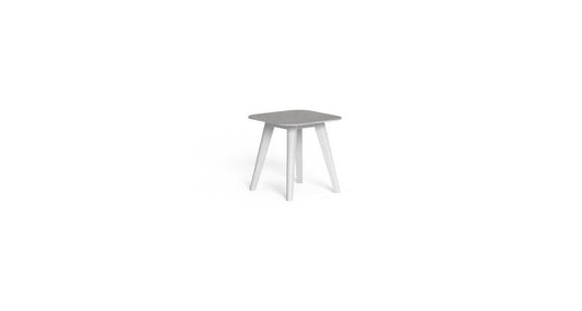 Tavolino Moon Alu da esterni Talenti bianco Genco Outdoor