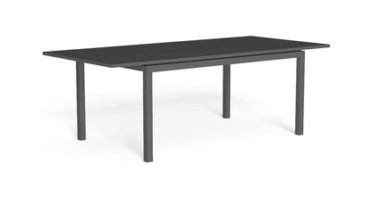 Tavolo Adam allungabile 156/214 x 95 nero antracite esterno Genco Outdoor