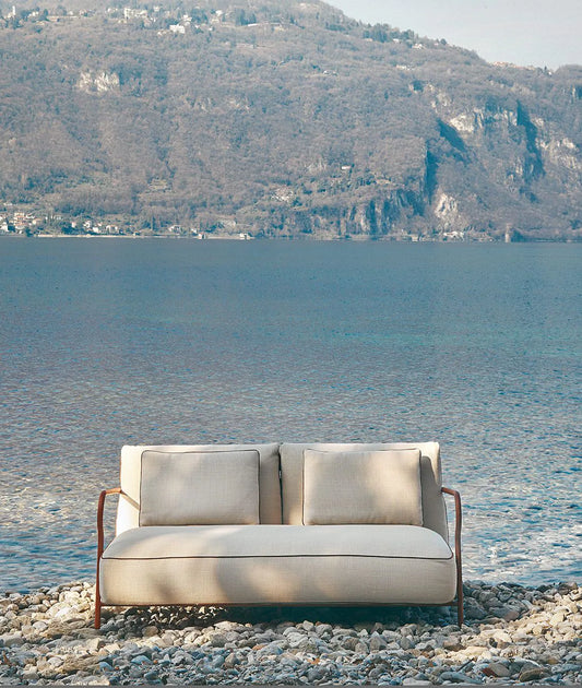 Salò 2-seater outdoor sofa Unopiù