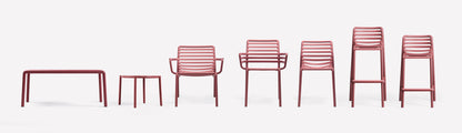 Doga Stool Outdoor Resin Stool Nardi