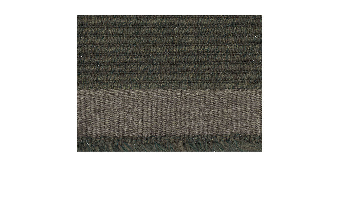 Alfombra rectangular de exterior Fabric//Ribs
