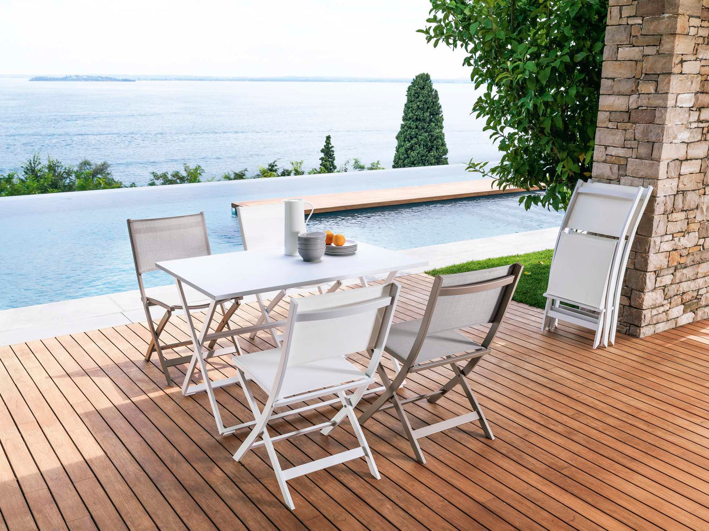 Queen Tavolo Pieghevole 120x80 da esterno Talenti