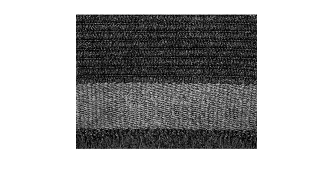 Alfombra rectangular de exterior Fabric//Ribs
