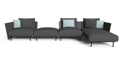 Coral modular outdoor sofa by Talenti 