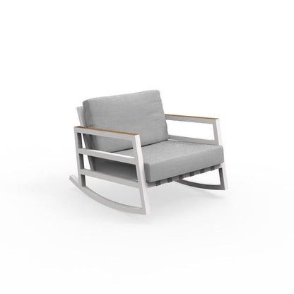 Alabama dondolo in alluminio Talenti Bianco-Grigio Genco Outdoor