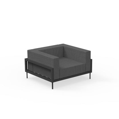 Cleo armchair in aluminum - Talenti